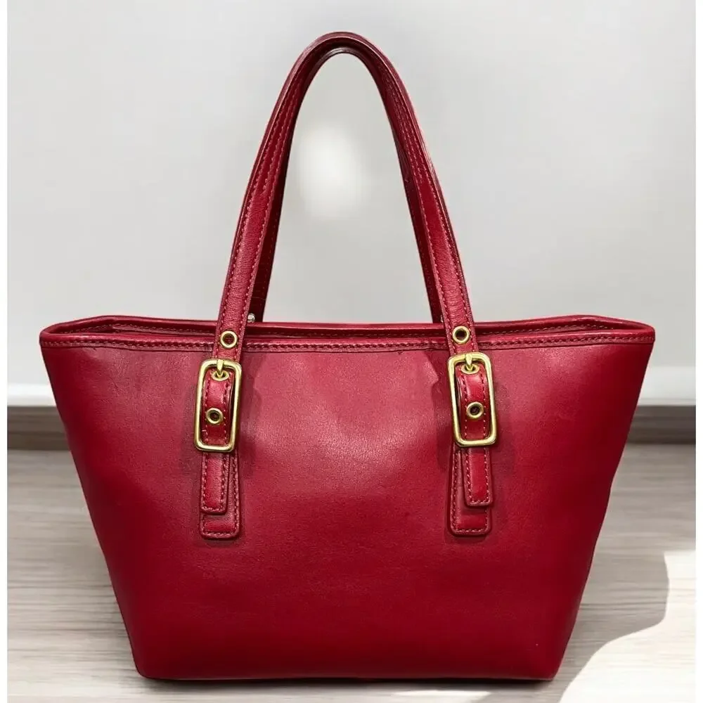 Vintage Coach 9846 Legacy West Small Market Tote Bag